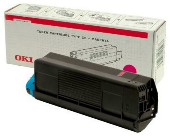Original OKI 42127406 Toner Magenta