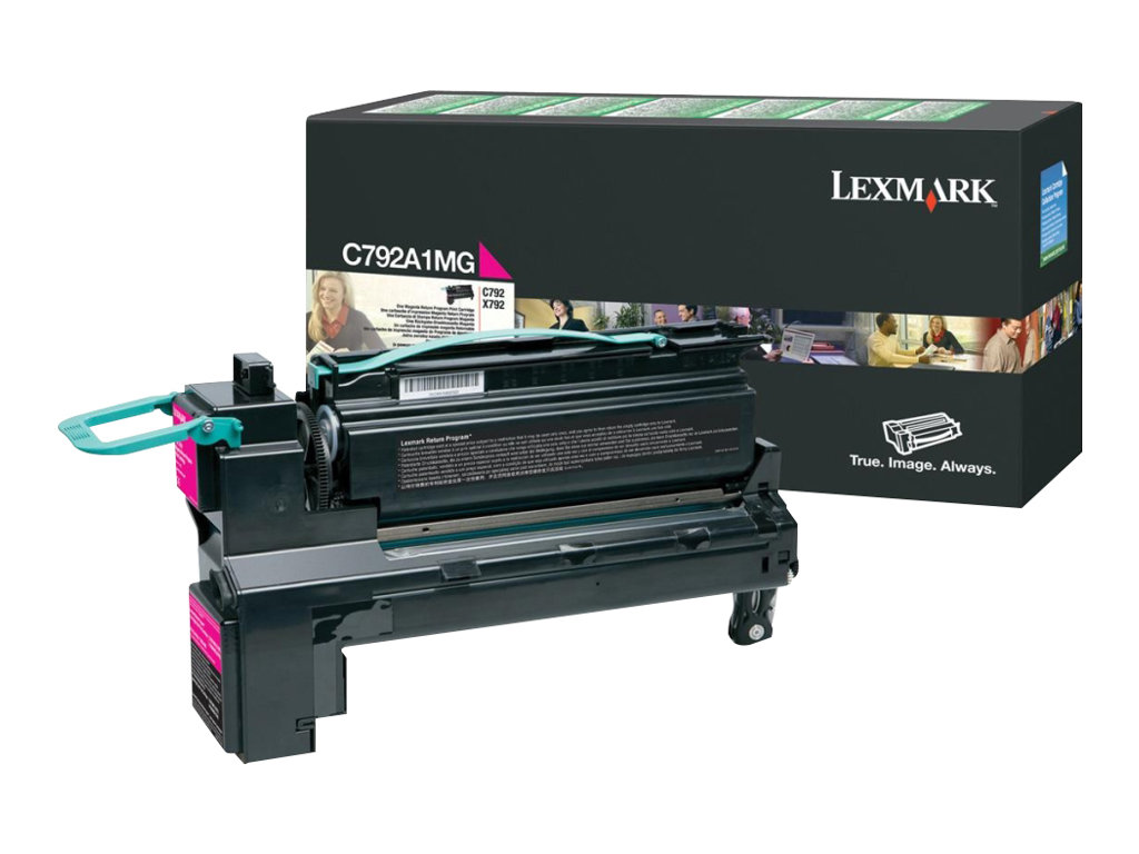 Original Lexmark C792A1MG Toner Magenta