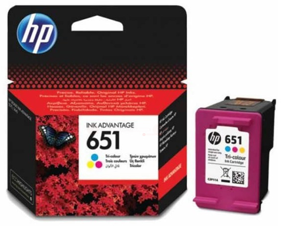 Original HP 651 | C2P11AE Tinte C/M/Y