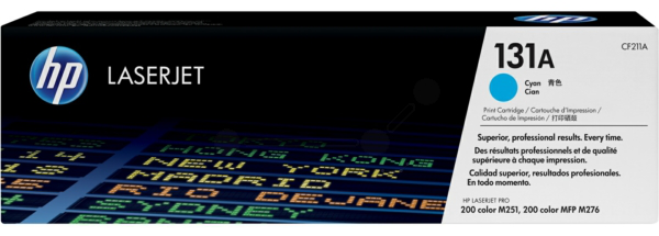 Original HP CF211A | 131A Toner Cyan