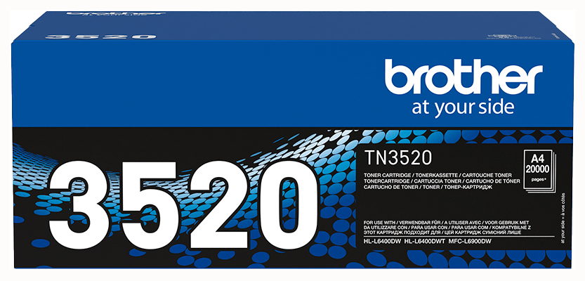 Original Brother TN3520 Toner Schwarz