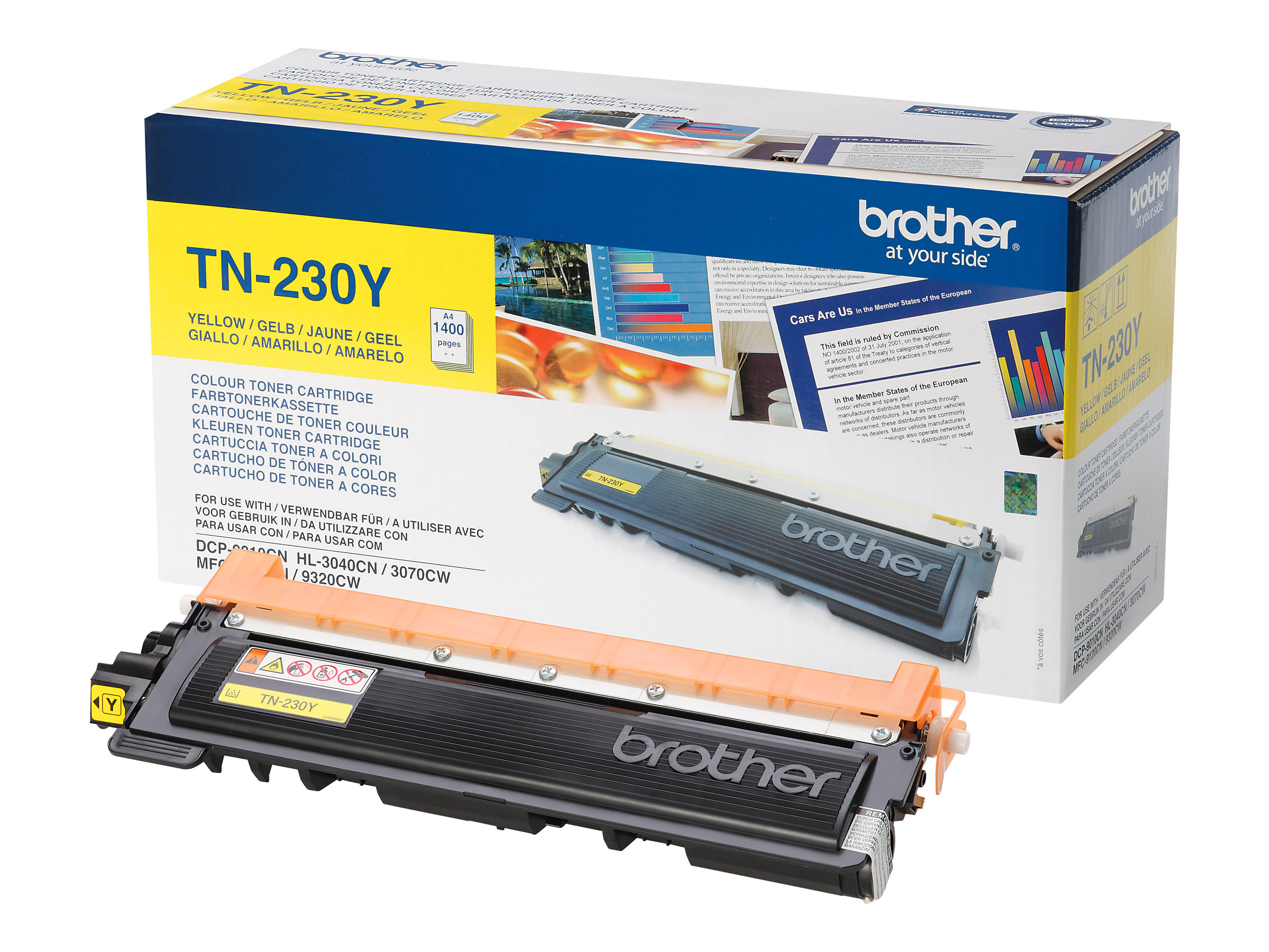 Original Brother TN230Y Toner Gelb ( A-Ware )