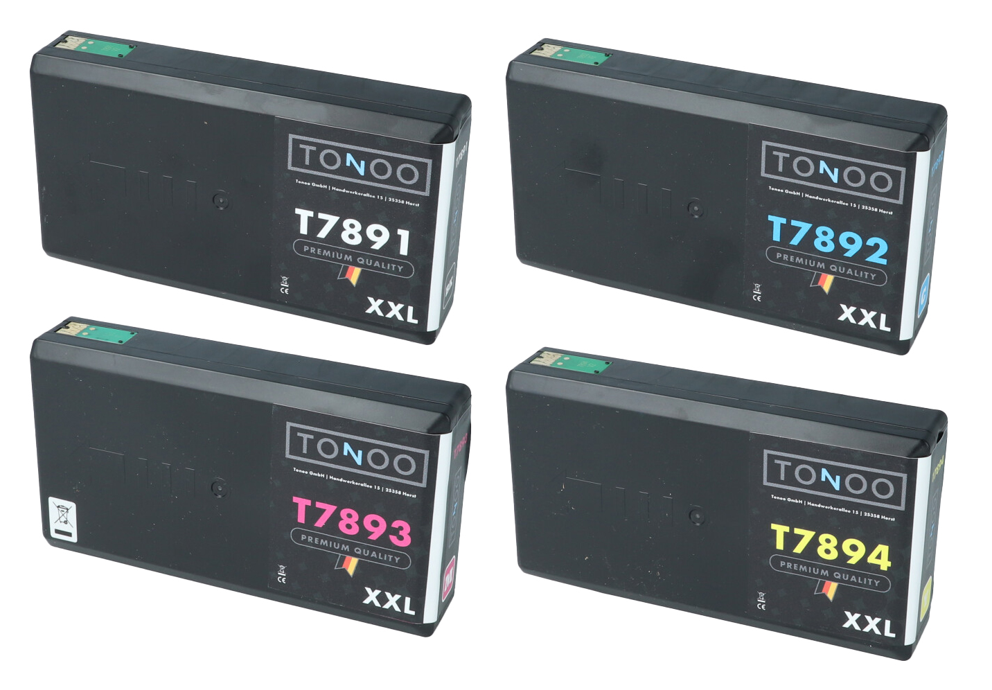Tonoo® Tinte ersetzt Epson 79XXL | T7891-T7894 Spar Set XXL