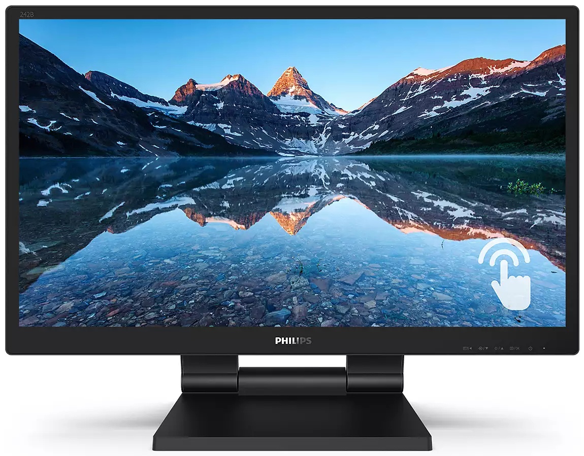 Philips LCD-Monitor Monitor 23,8 zoll | 60,5 cm | Full HD | 1920 x 1080 | Schwarz