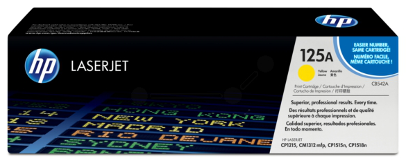 Original HP CB542A | 125A Toner Gelb