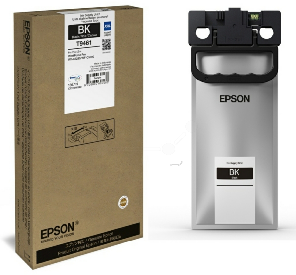 Original Epson T9461 | C13T946140 Tinte Schwarz XXL