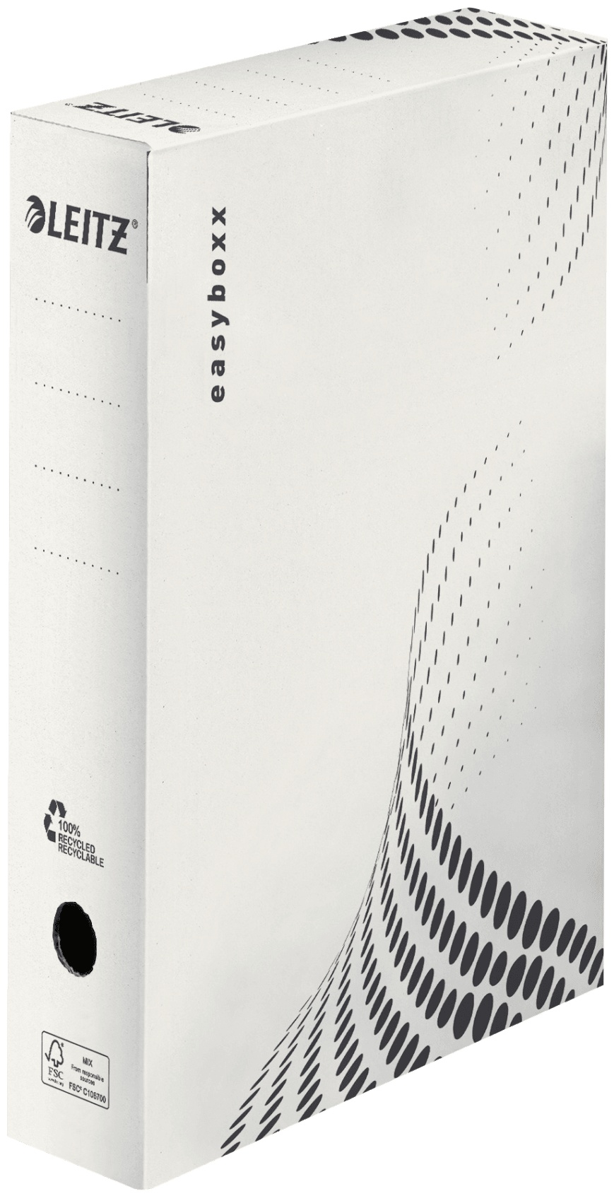 Leitz Archivbox | 8 x 35 x 25 cm | Weiß | 25er-Pack