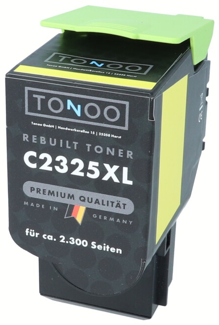 Tonoo® Toner ersetzt Lexmark C232HY0 Gelb XL