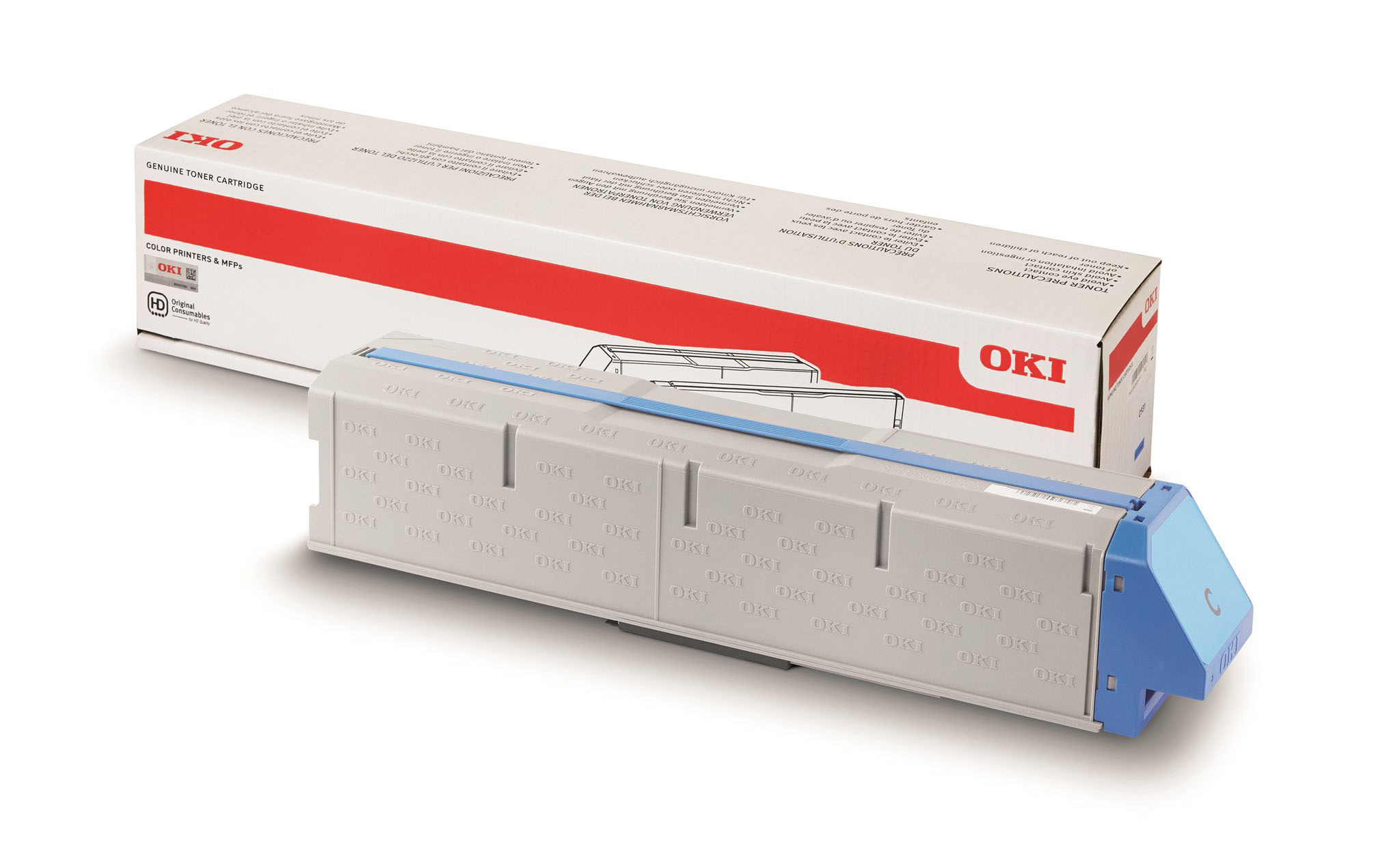 Original OKI 45536511 Toner Cyan ( A-Ware )