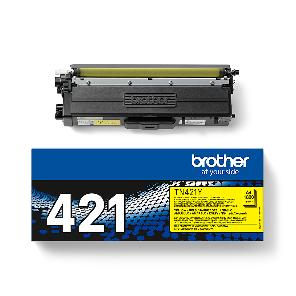 Original Brother TN421Y Toner Gelb