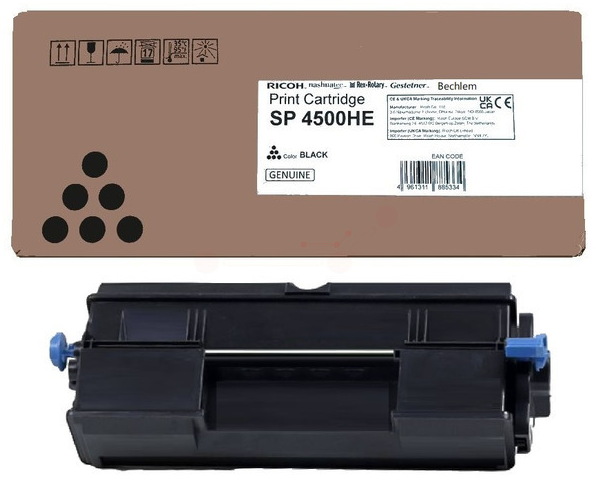Original Ricoh Type SP4500HE | 407318 Toner Schwarz XL