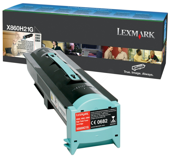 Original Lexmark X860H21G Toner Schwarz XL