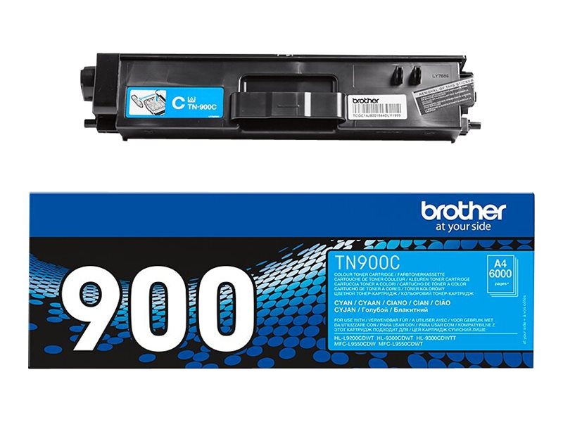 Original Brother TN900C Toner Cyan