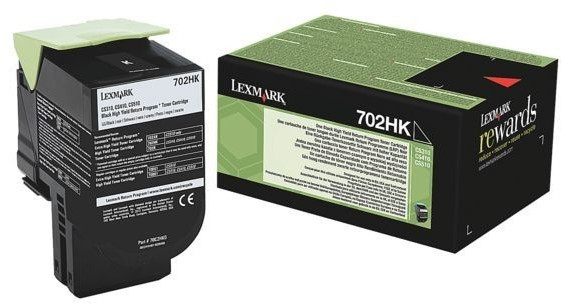 Original Lexmark 702HK | 70C2HK0 Toner Schwarz XL
