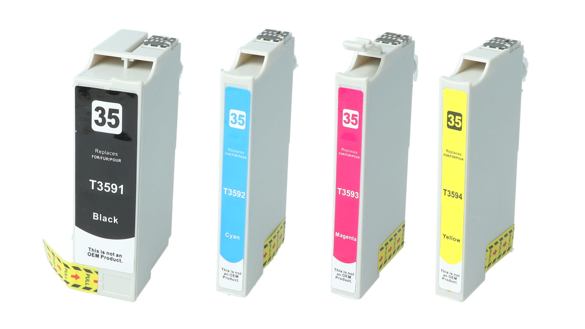 Tonoo® Tinte ersetzt Epson 35XL | C13T35964010 Spar Set XL