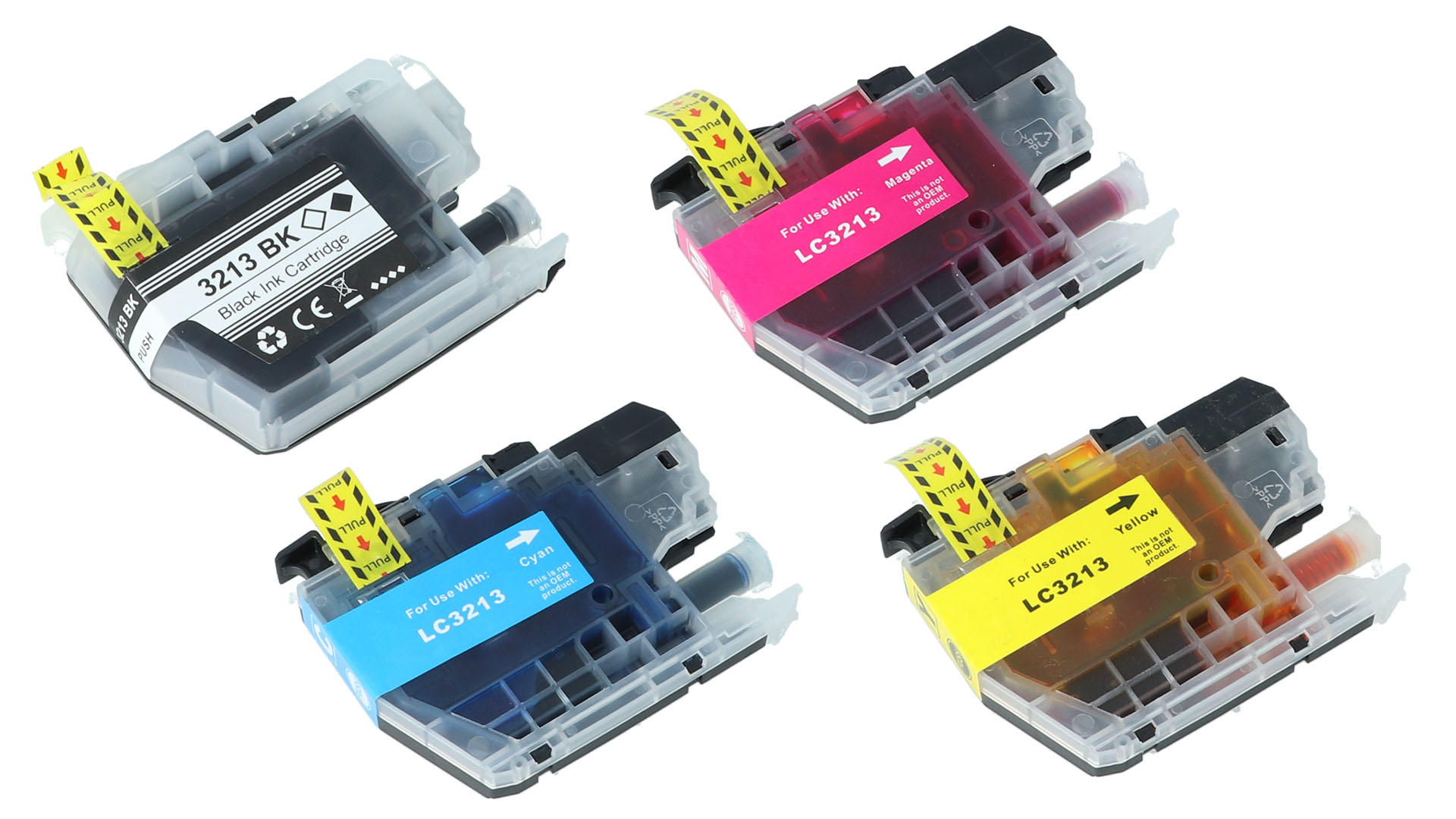 Tonoo® Tinte ersetzt Brother LC3213VALDR BK/C/M/Y Spar Set XL