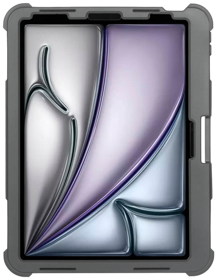 Targus SafePort Max Tablet-Hülle | iPad Air 11 / iPad Pro 11 | 11 Zoll | Grau/Transparent