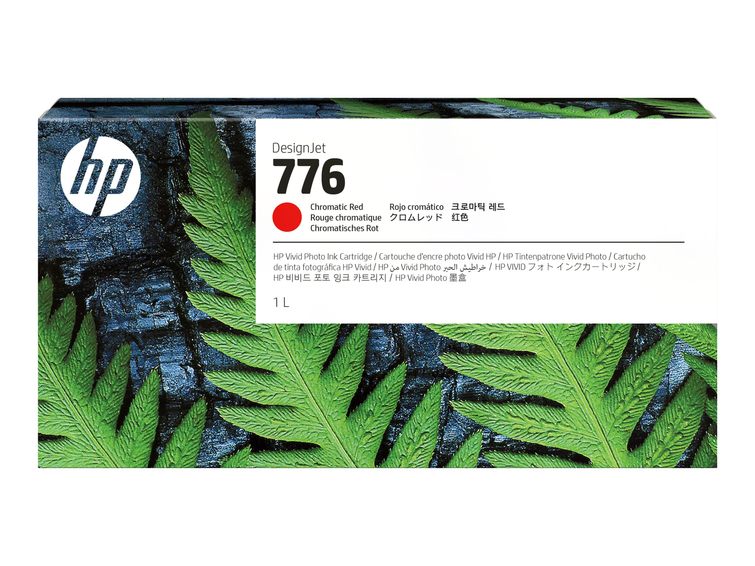 Original HP 776 | 1XB10A Tinte Chromatisches Rot 1L ( 2023 )