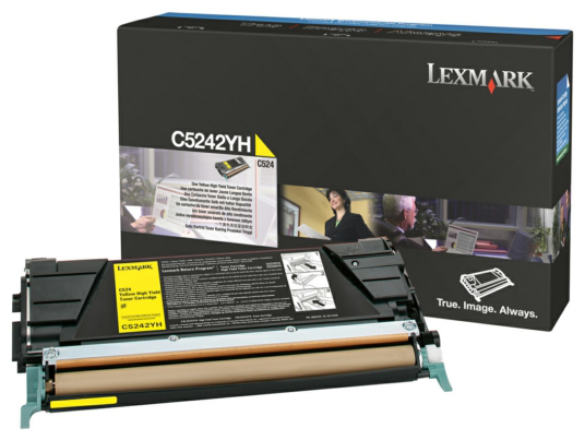 Original Lexmark  | C5242YH Toner Gelb xl