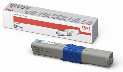 Original OKI 44469724 Toner Cyan XL