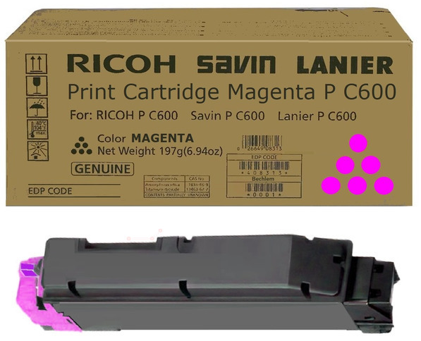 Original Ricoh 408316 Toner Magenta