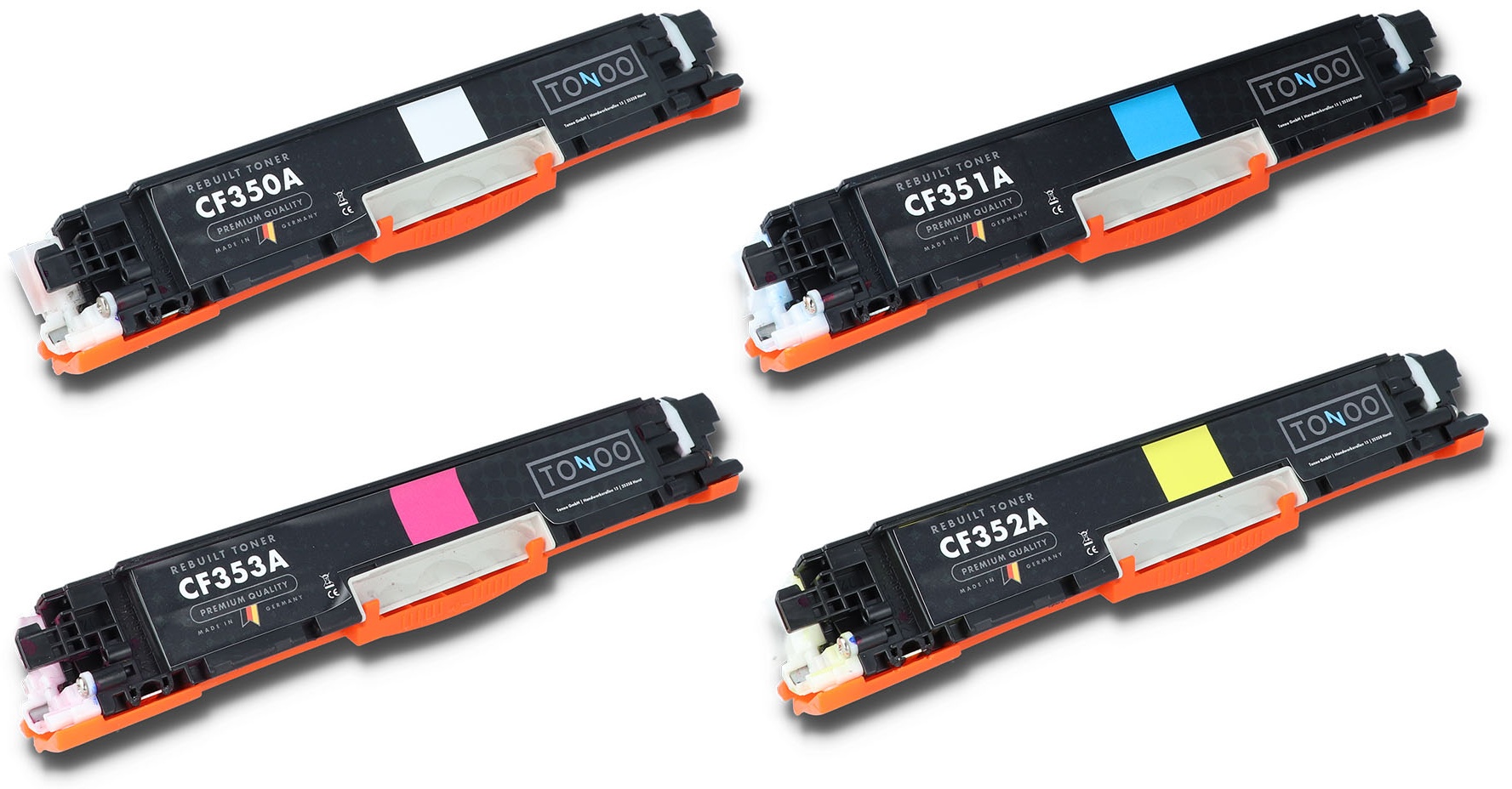 Tonoo® Toner ersetzt HP 130A B|C|M|Y Spar Set