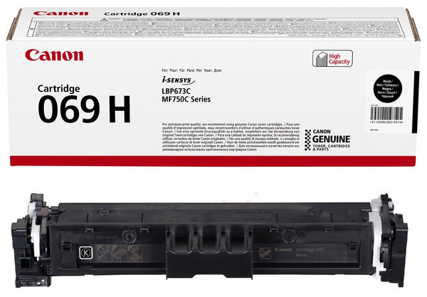 Original Canon 069H | 5098C002 Toner Schwarz XL
