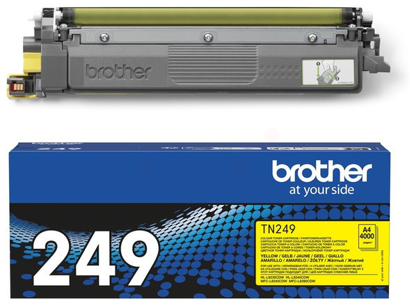 Original Brother TN249Y Toner Gelb