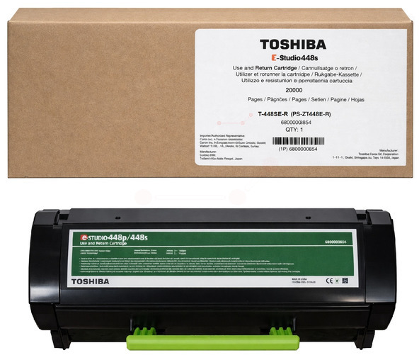 Original Toshiba T-448SE-R | 6B000000854 Toner Schwarz