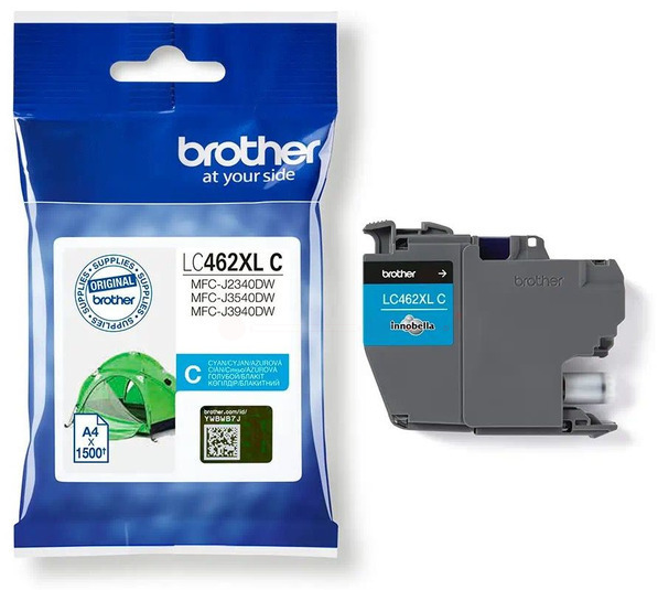 Original Brother LC462XLC Tintenpatrone Cyan