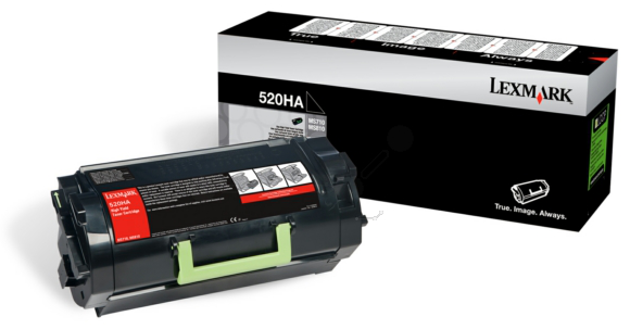 Original Lexmark 520HA | 52D0HA0 Toner Schwarz XL