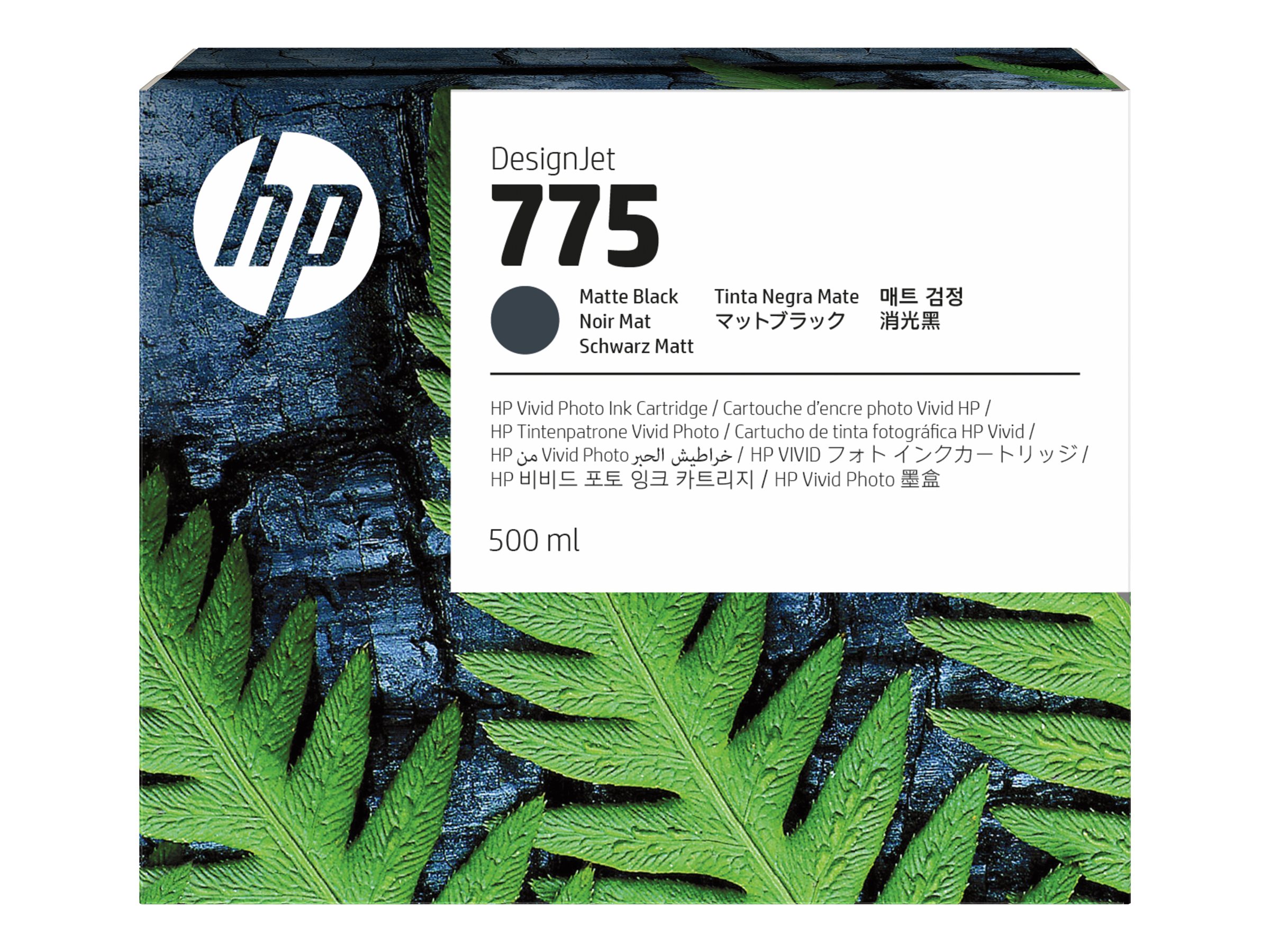 Original HP 775 | 1XB22A Tinte Matt Schwarz ( 2023 )