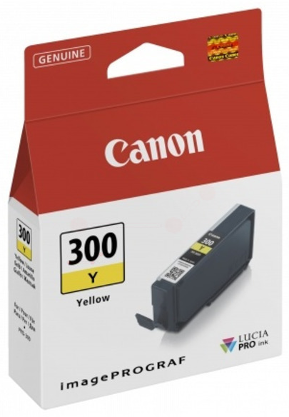 Original Canon PFI300Y | 4196C001 Tinte Gelb