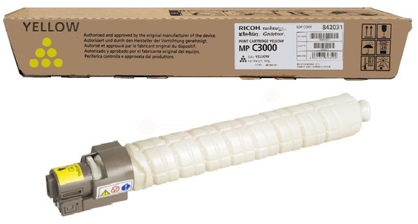 Original Ricoh Type MPC3000 | 842031 Toner Gelb
