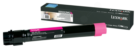 Original Lexmark X950X2MG Toner Magenta