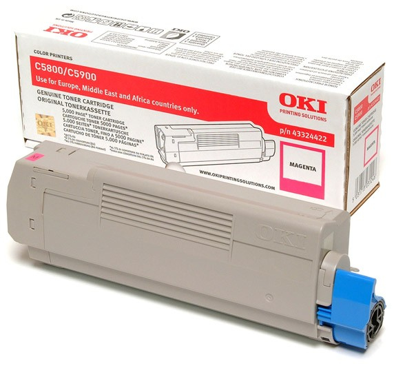 Original OKI 43324422 Toner Magenta