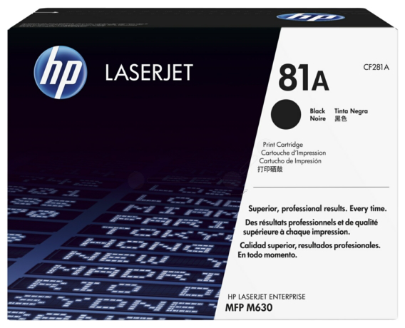 Original HP CF281A / 81A Toner Schwarz