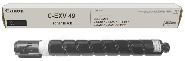 Original Canon CEXV49 | 8524B002 Toner Schwarz