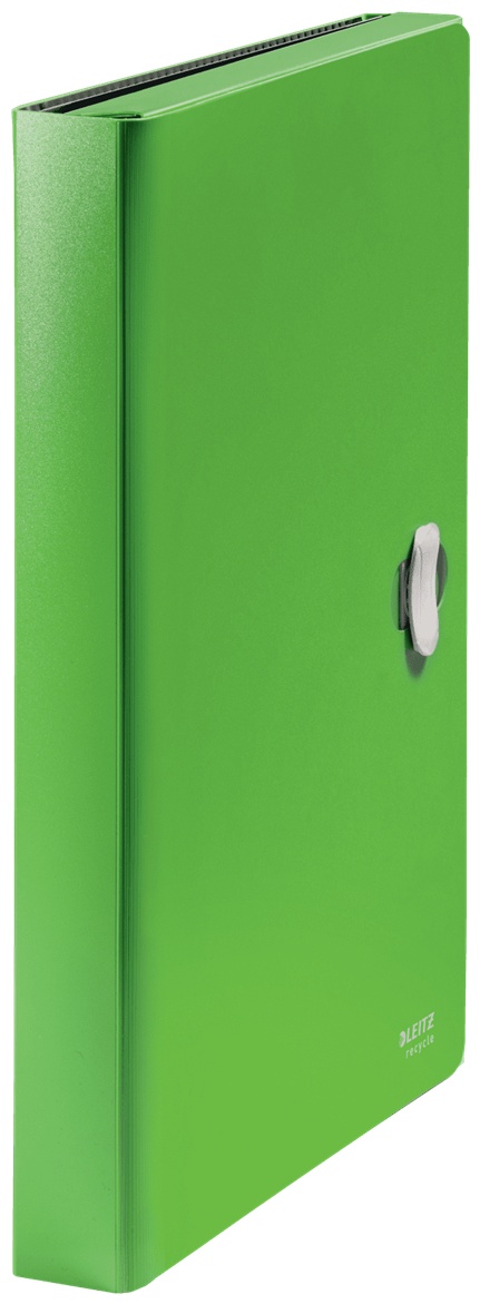 Leitz Fächermappe recycle 4624 | DIN A4 | 5 Fächer | Grün | Polypropylen (PP)