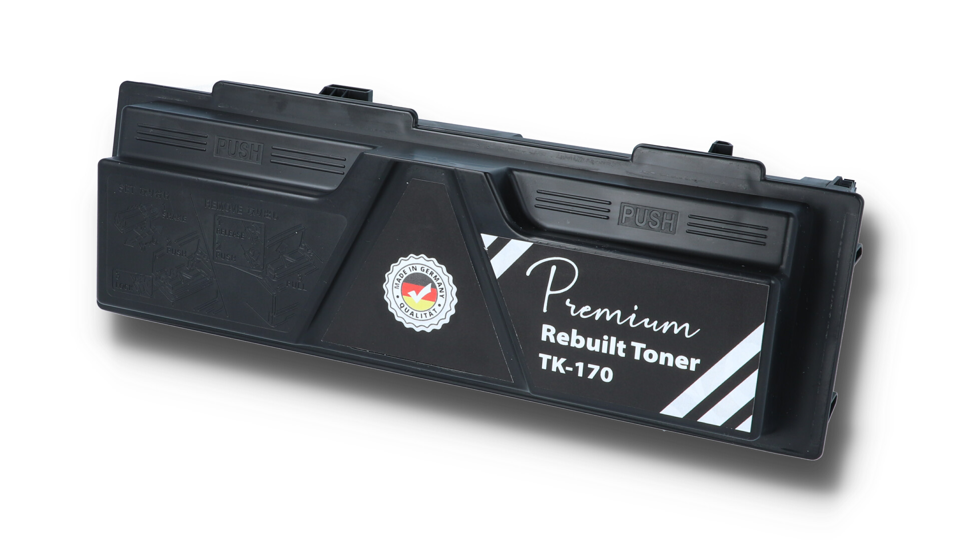 Tonoo® Toner ersetzt Kyocera TK170 Schwarz Doppelpack