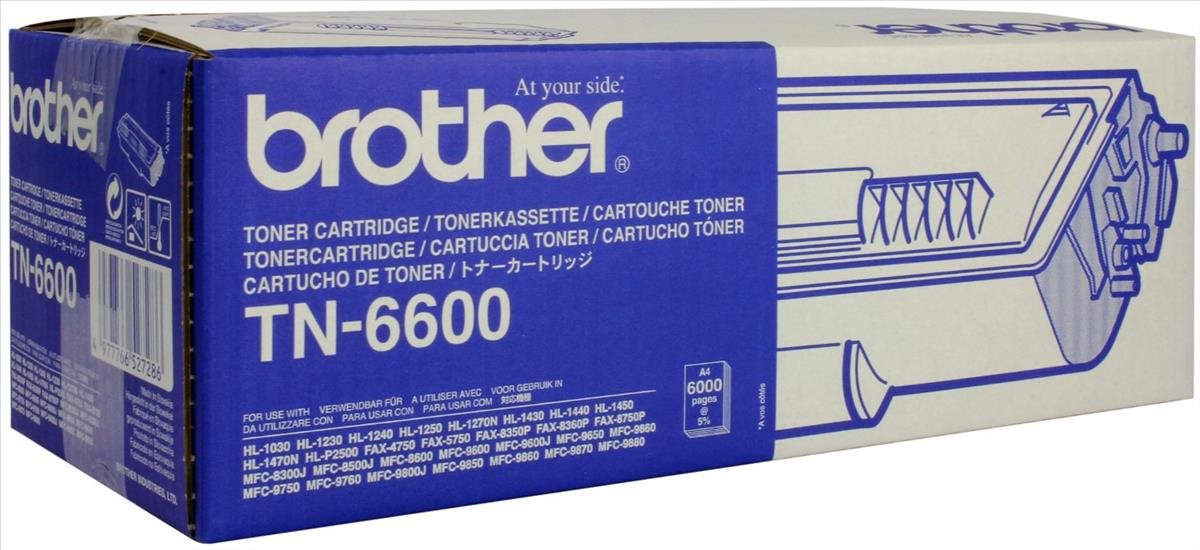 Original Brother TN6600 Toner Schwarz