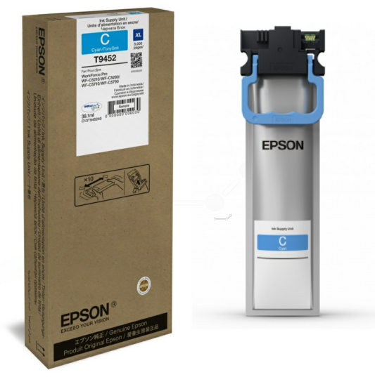 Original Epson T9452 | C13T945240 Tinte Cyan XL