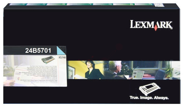 Original Lexmark 24B5701 Toner Cyan