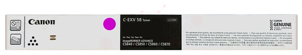 Original Canon C-EXV58L | 3768C002 Toner Magenta