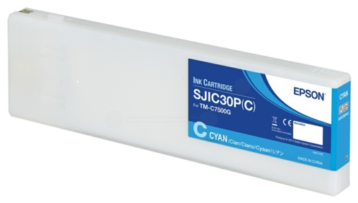 Original Epson SJIC30PC | C33S020640 Tintenpatrone Cyan