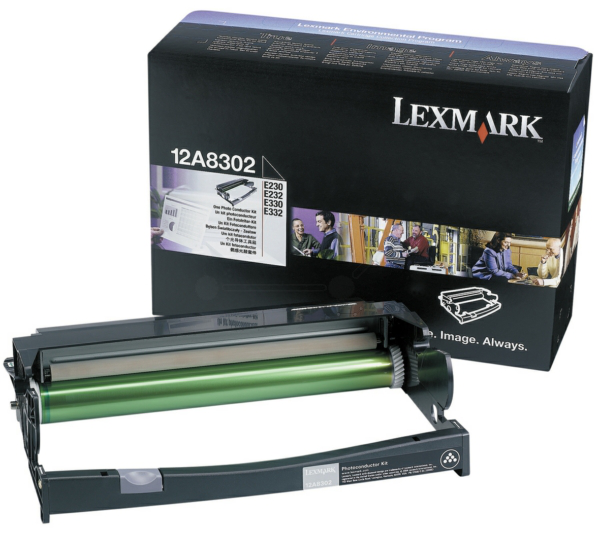 Original Lexmark 12A8302 Trommel Schwarz