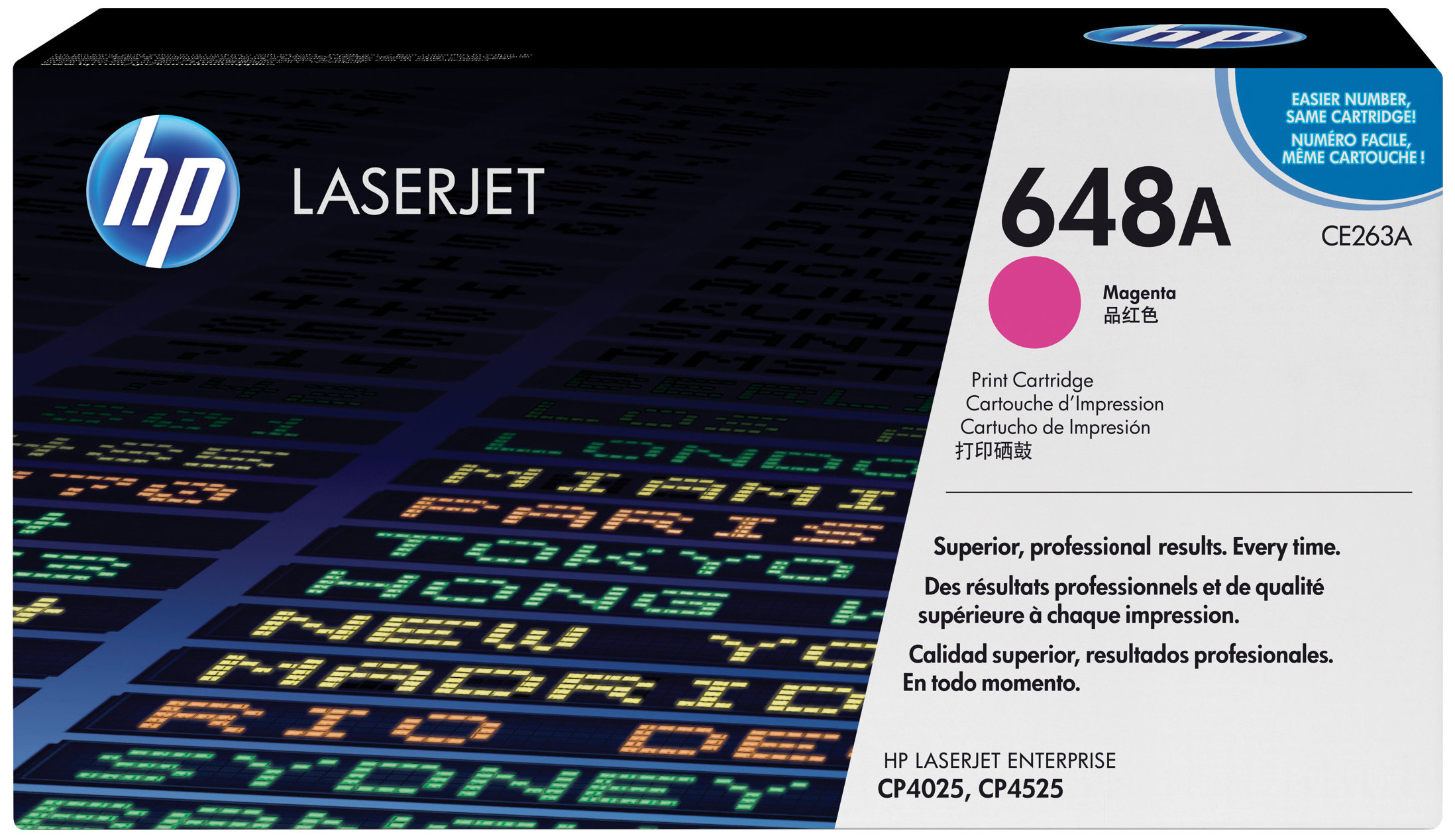 Original HP CE263A | 648A Toner Magenta