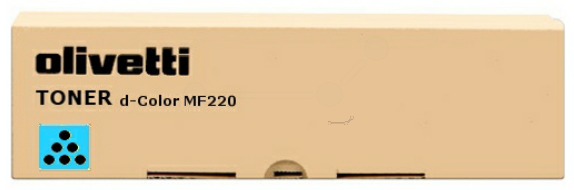 Original Olivetti B0857 Toner Cyan