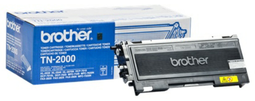 Original Brother TN2000 Toner Schwarz