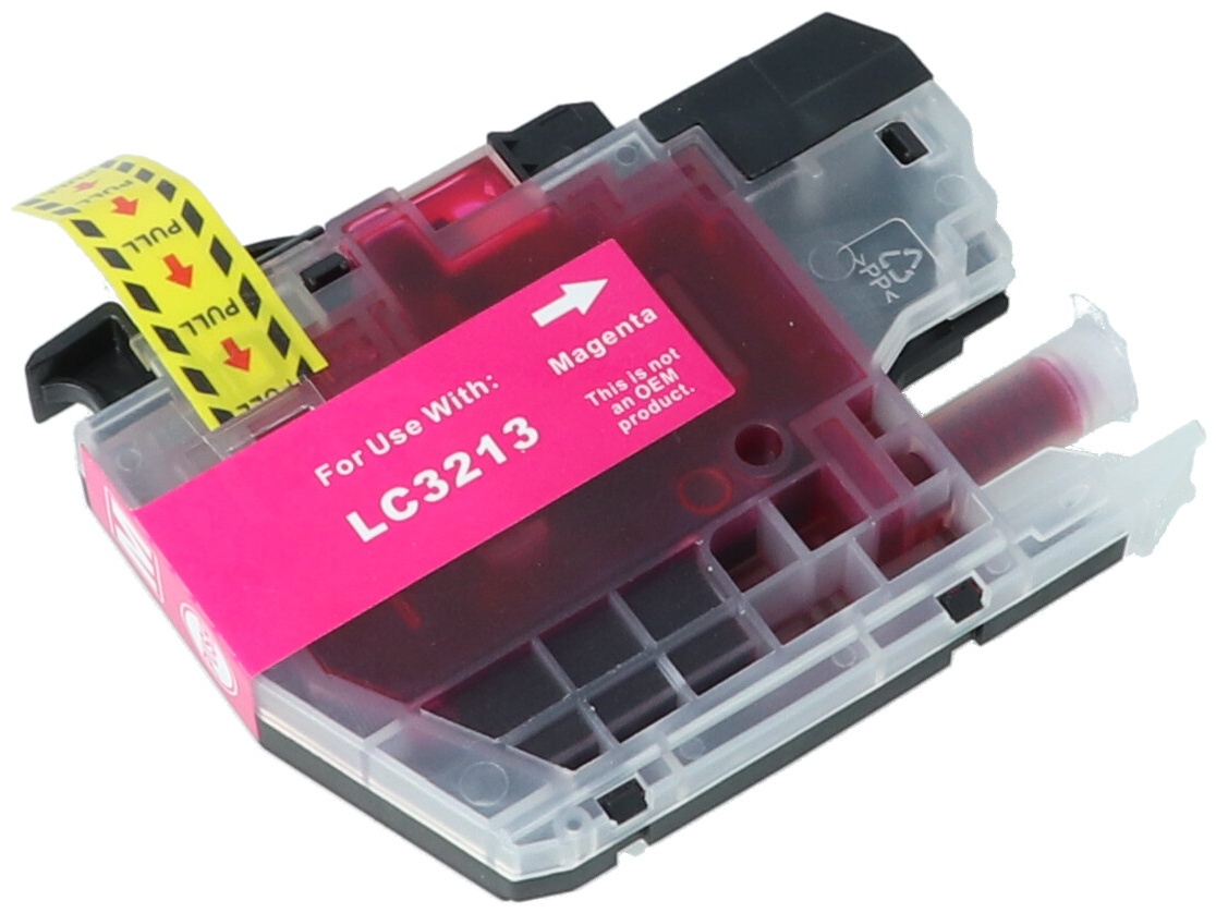 Tonoo® Tinte ersetzt Brother LC3213M Magenta XL